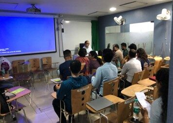 Corporate training session for Ambica