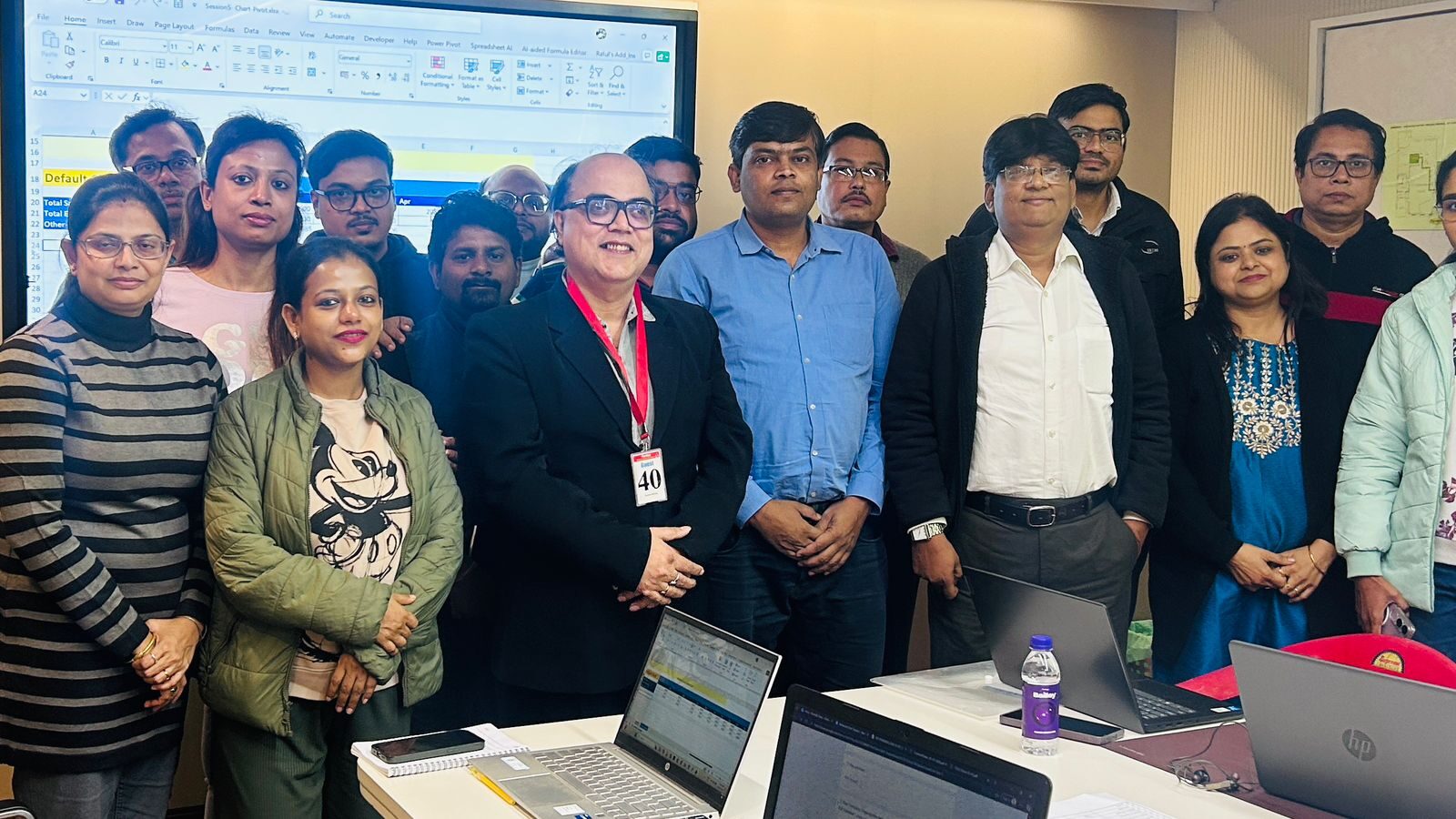 Corporate training session for Peerless Group
