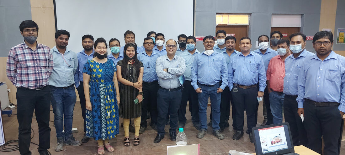 Corporate training session for Tata Chemical