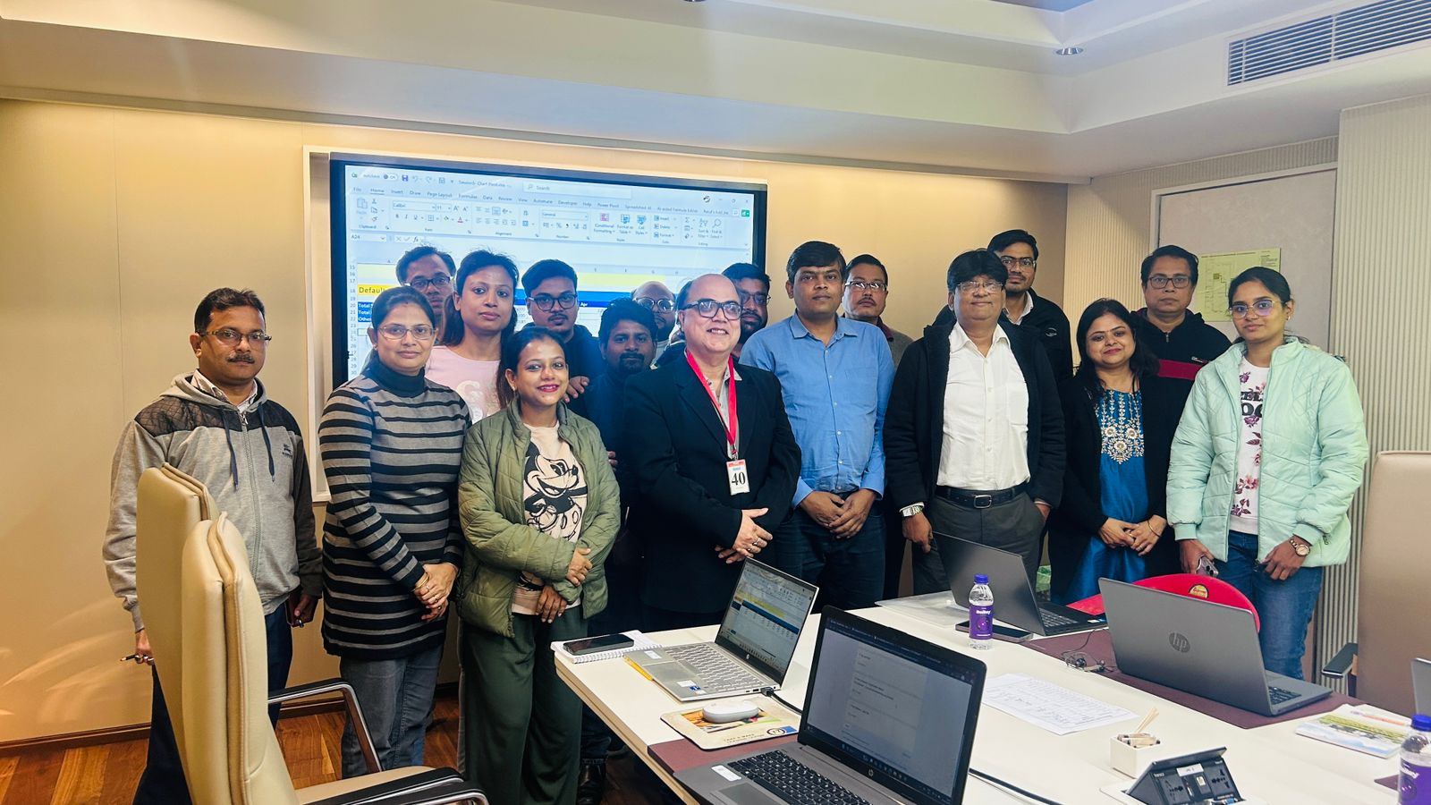 Corporate training session