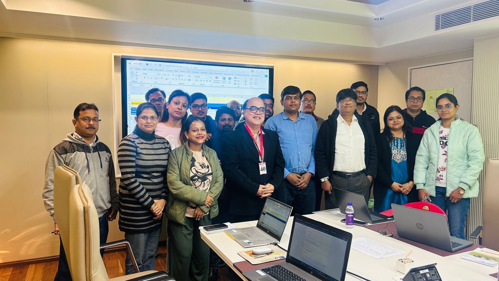 Corporate training session