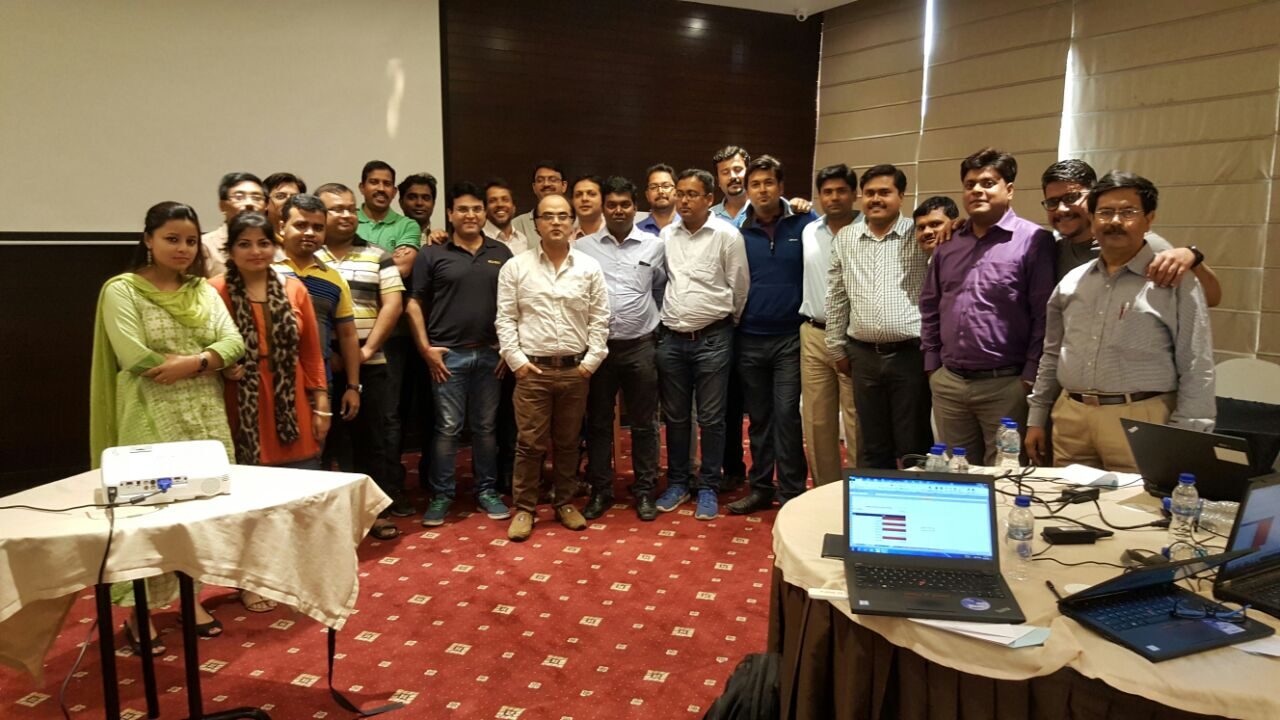 Corporate training session for Bayer Group