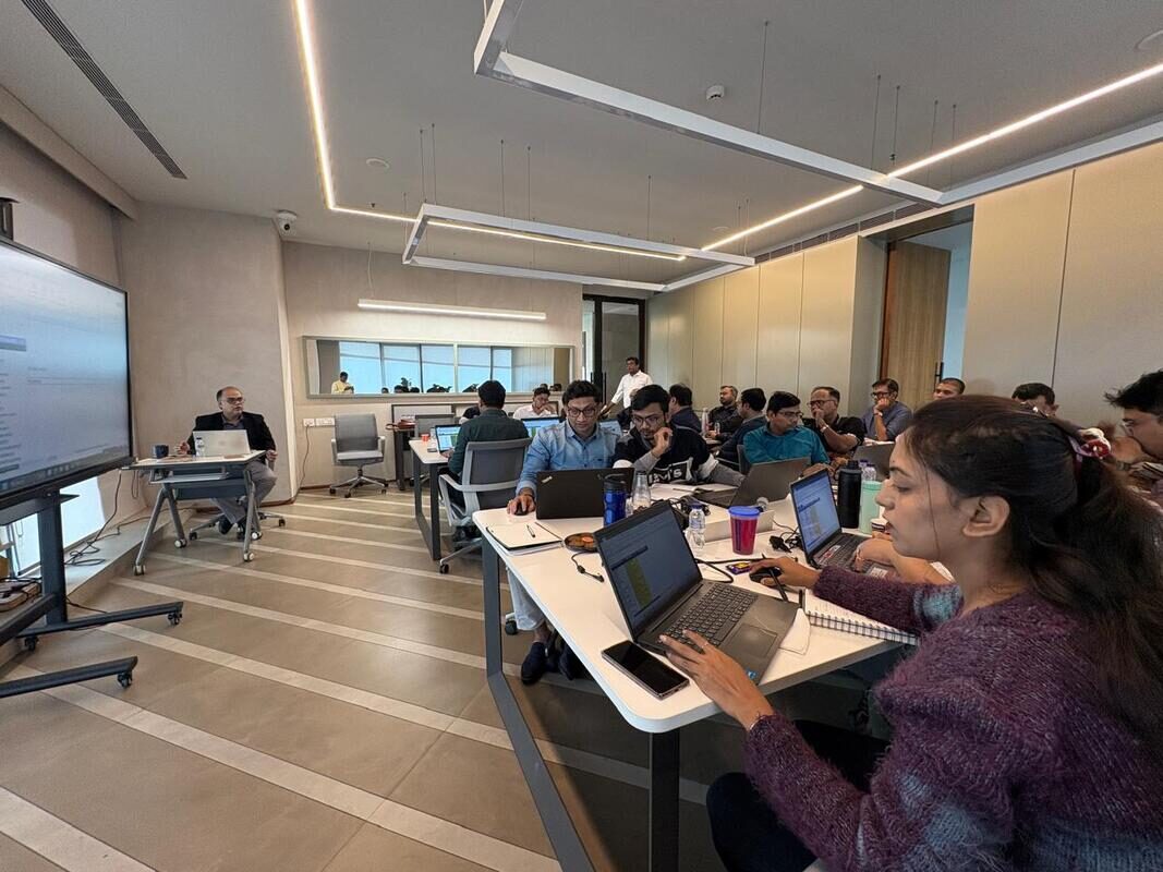 Corporate training session for Ronak Opticals