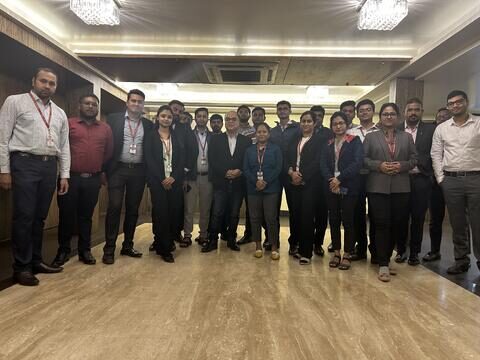 Corporate training session for IDFC First Bank