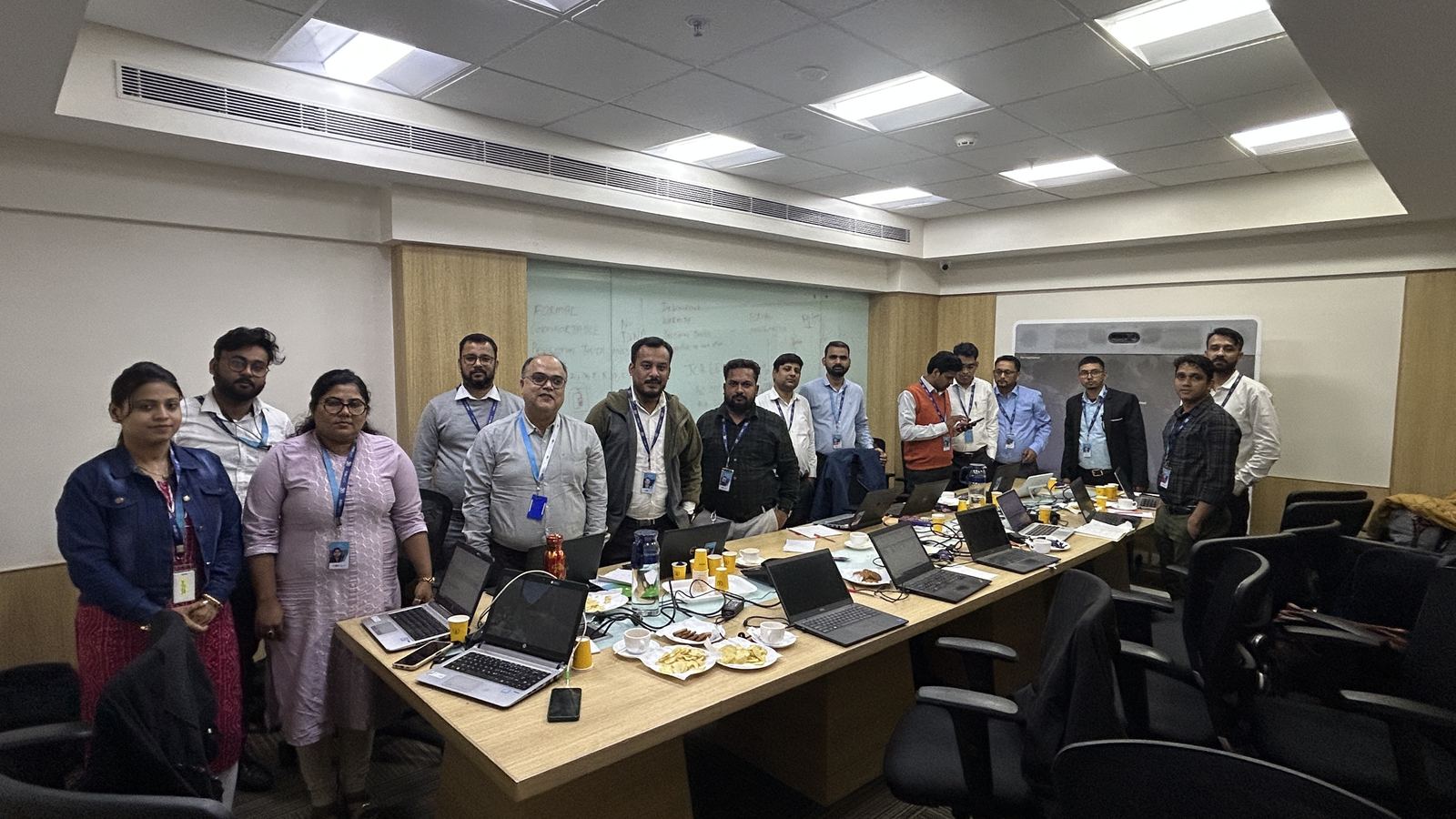 Corporate training session