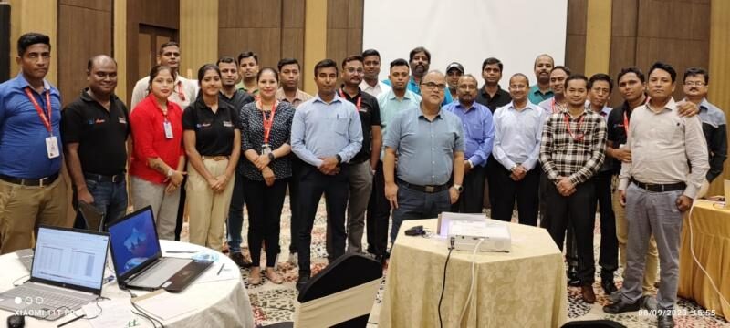 Corporate training session for Air India