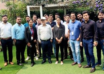 Corporate training session for SBI Cards