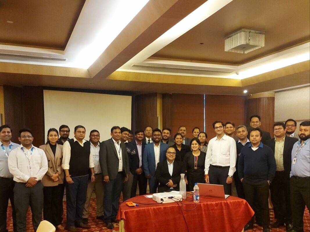 Corporate training session for Yes Bank — Kolkata
