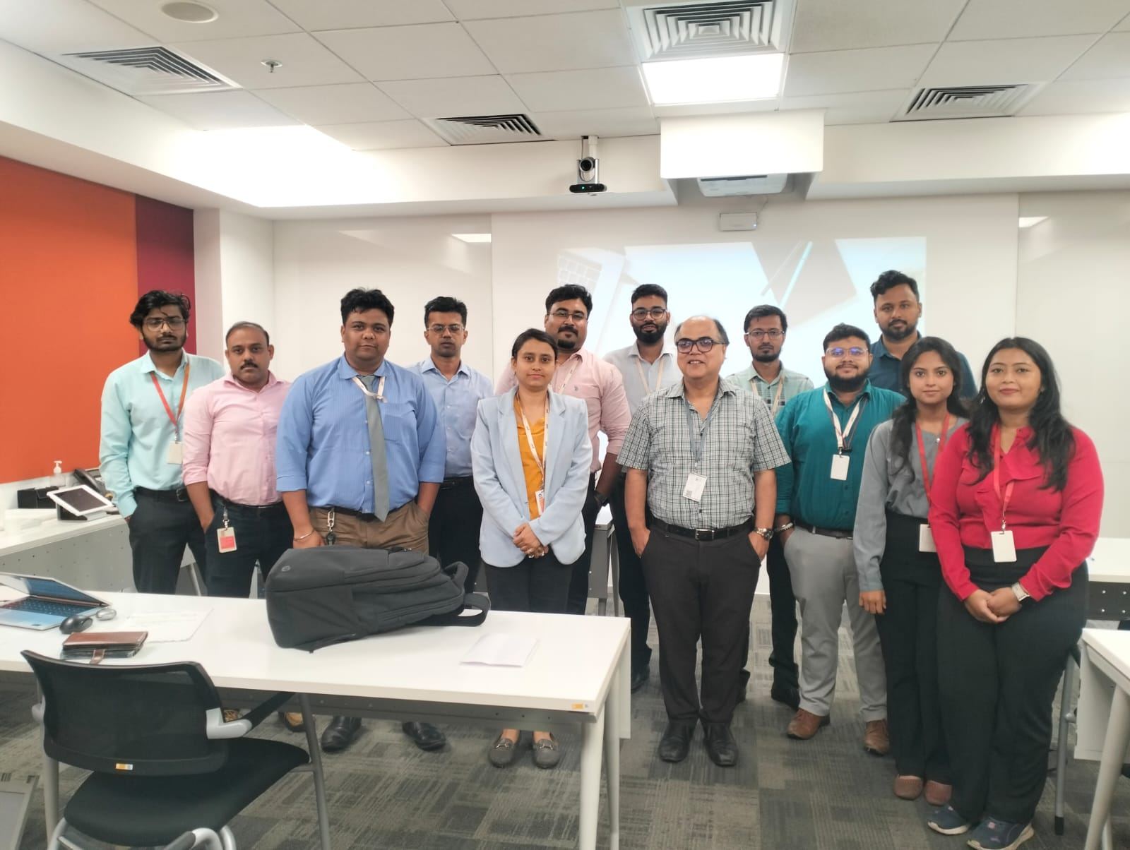 Corporate training session