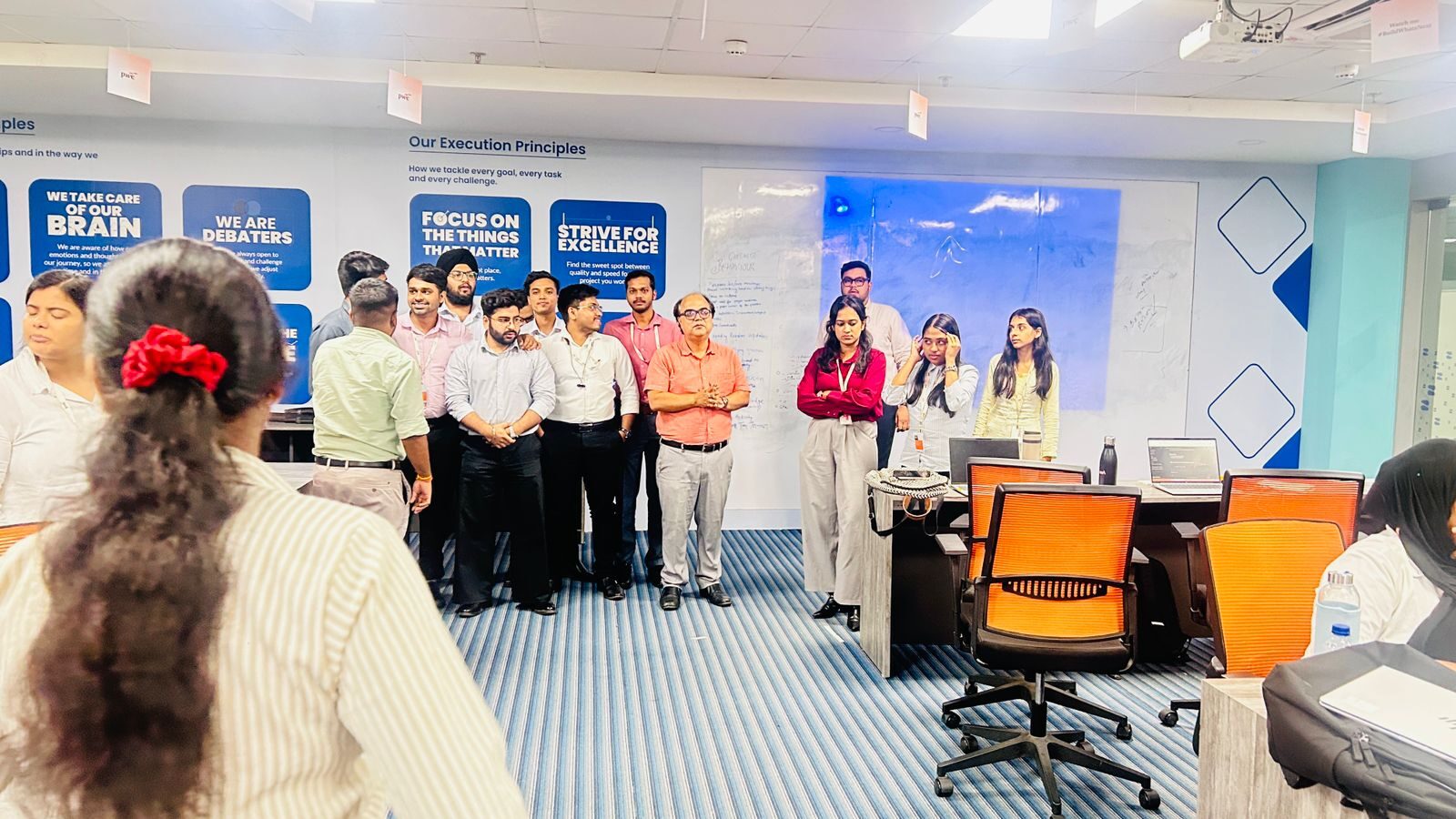 Corporate training session for PwC Bhubaneswar