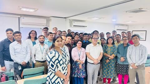 Corporate training session for Apollo Pharma