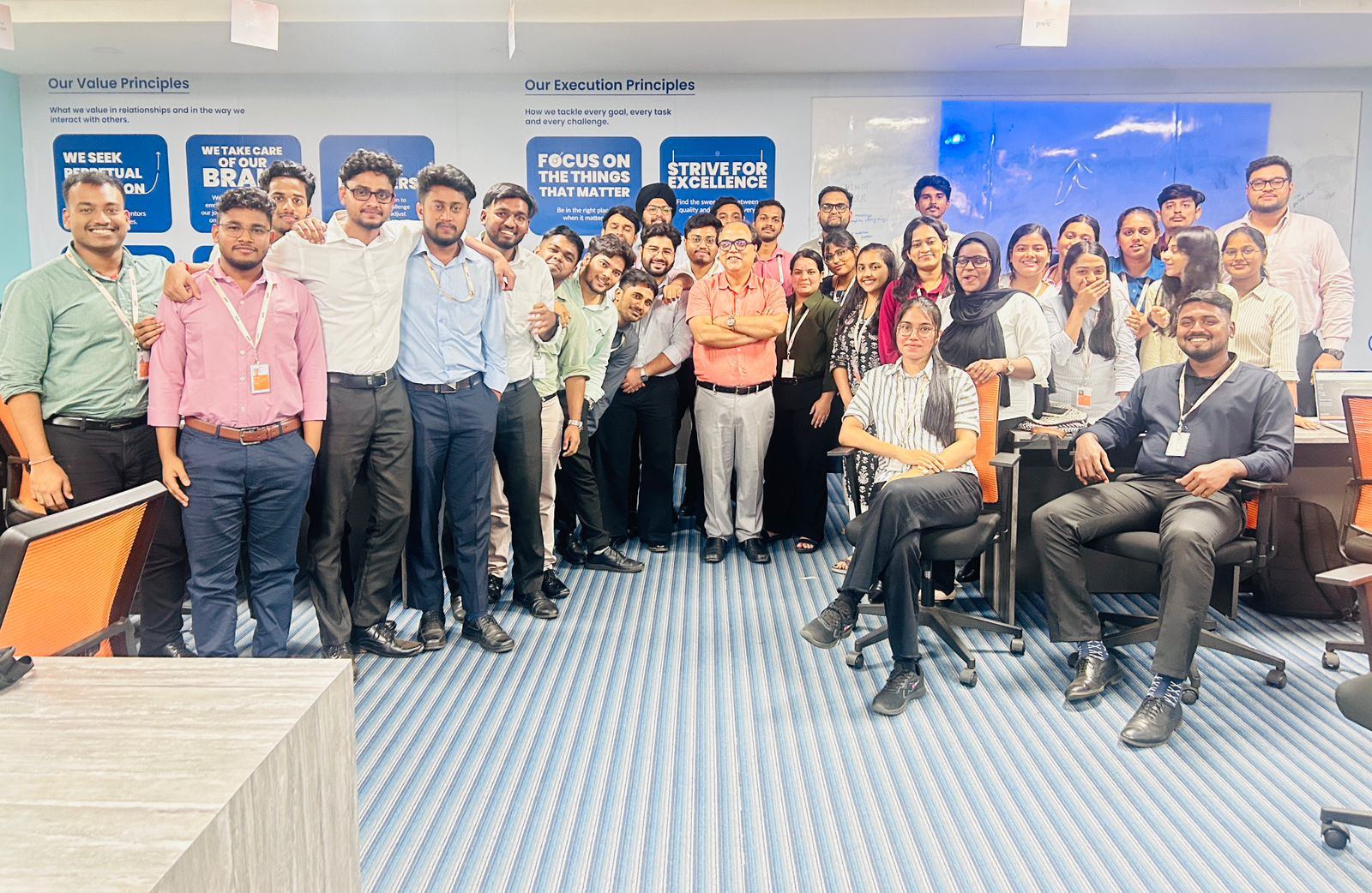 Corporate training session