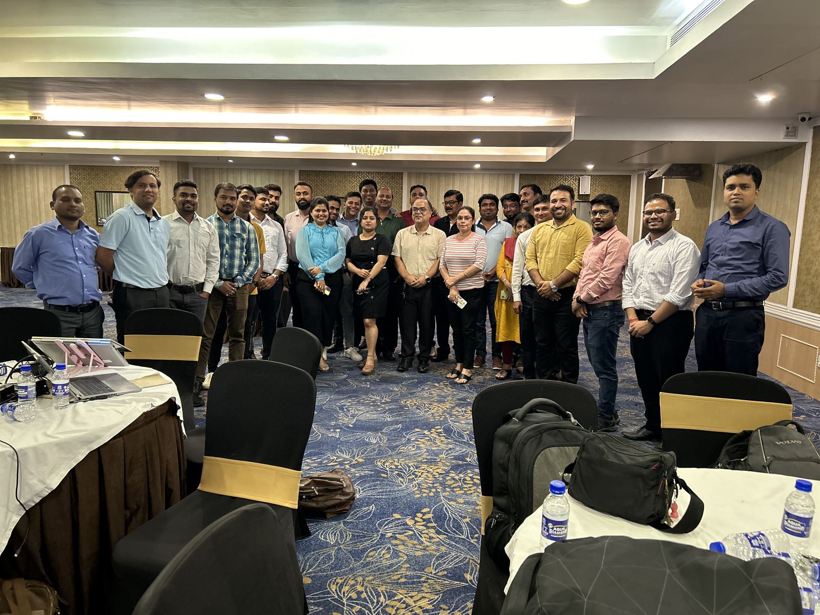 Corporate training session