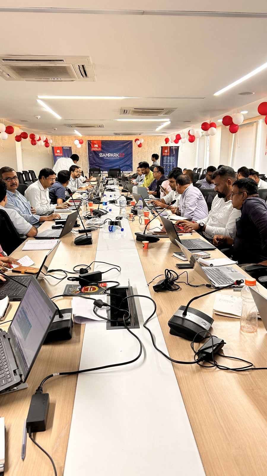 Corporate training session