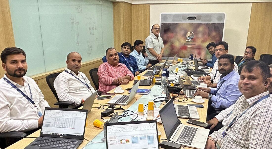 Corporate training session