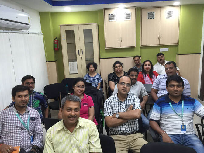 Corporate training session for Tata AIG