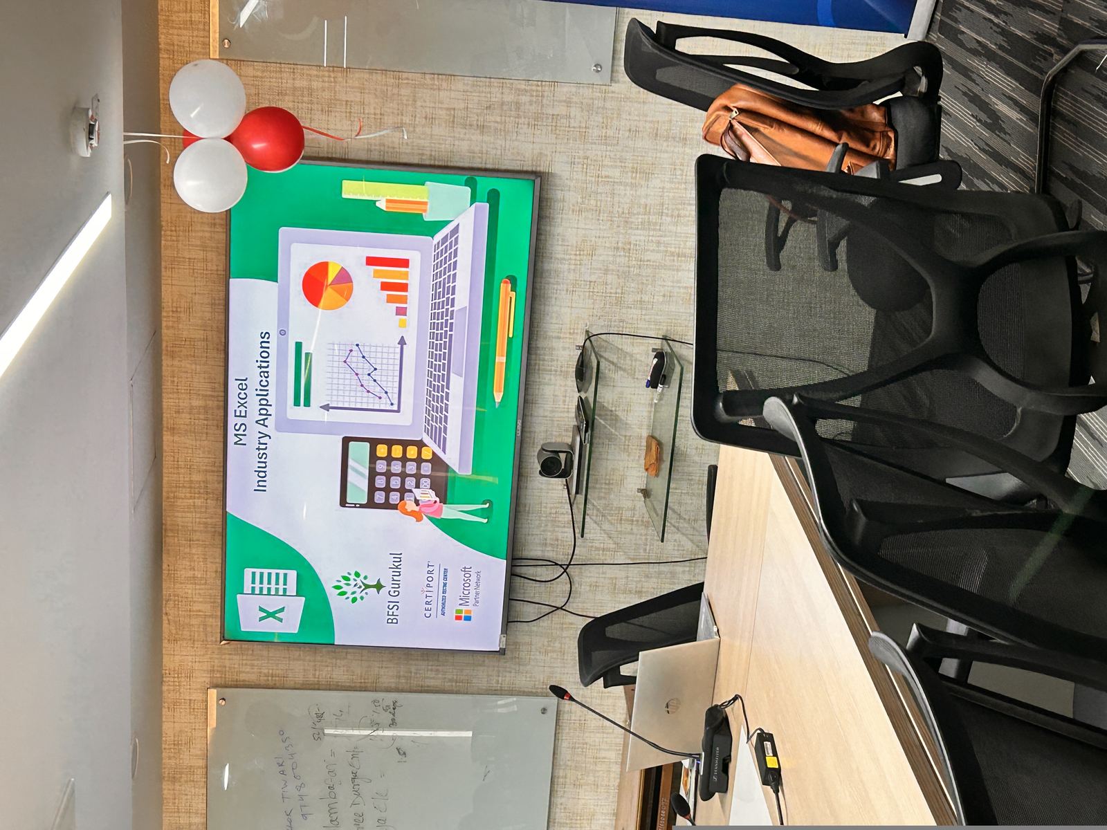 Corporate training session