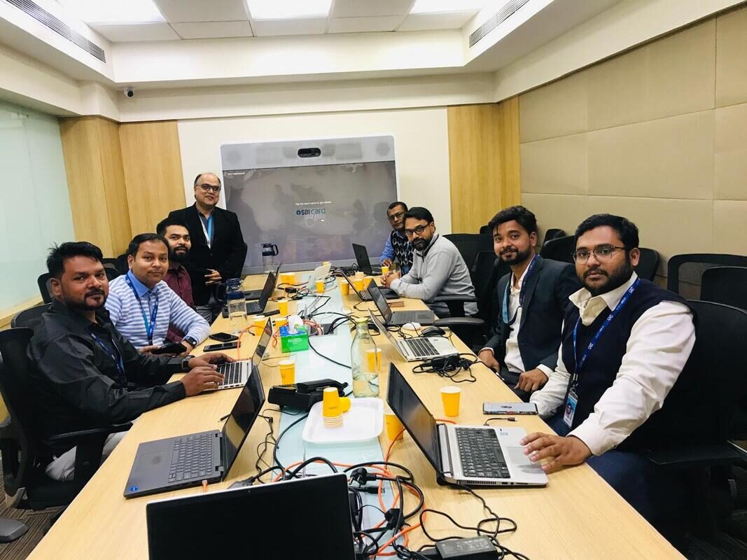 Corporate training session for SBI — Bhopal