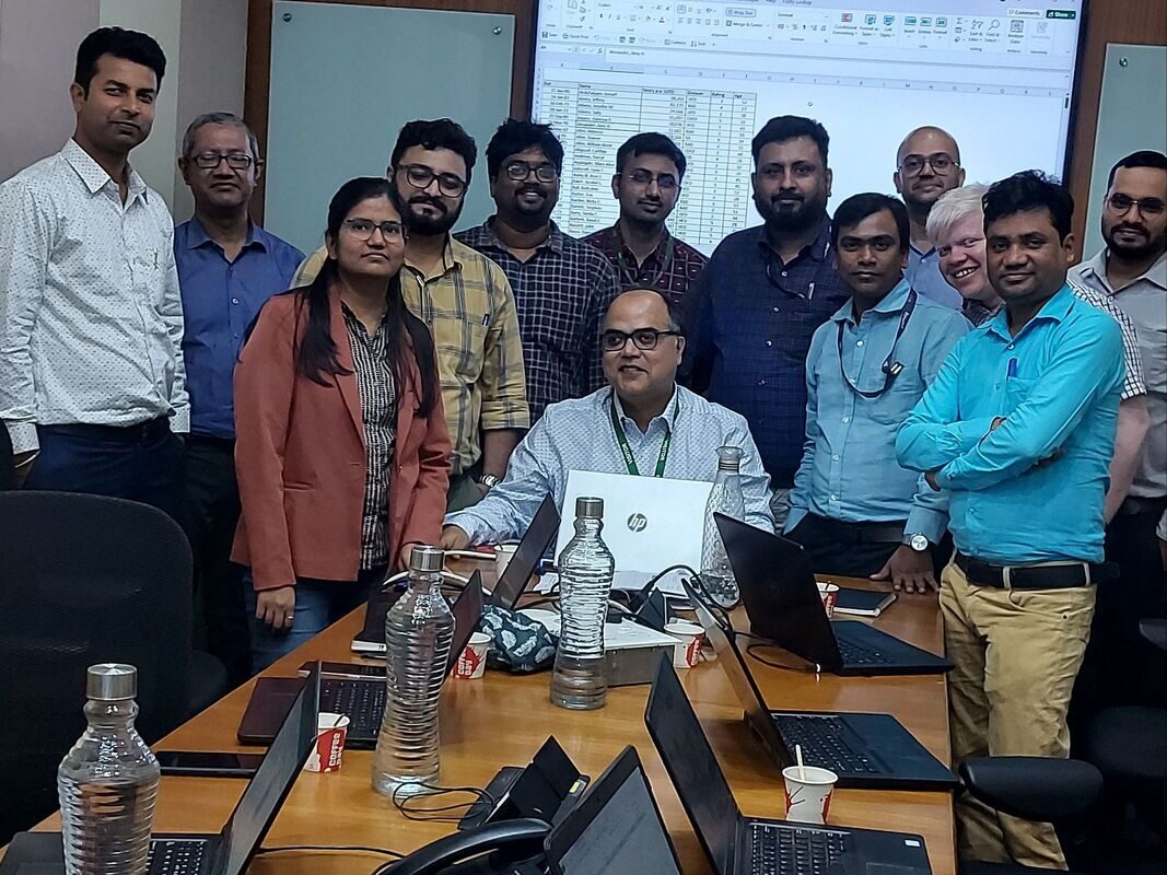 Corporate training session for ITC Limited